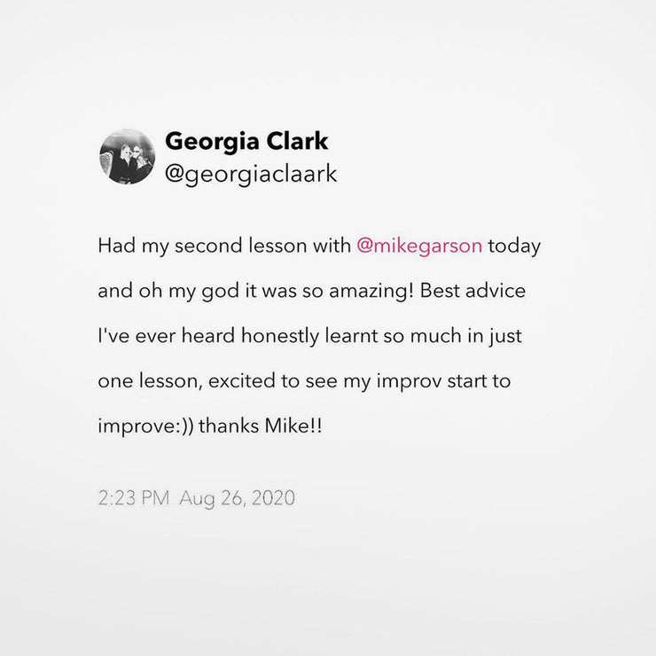 Private Piano Lesson With Mike Garson